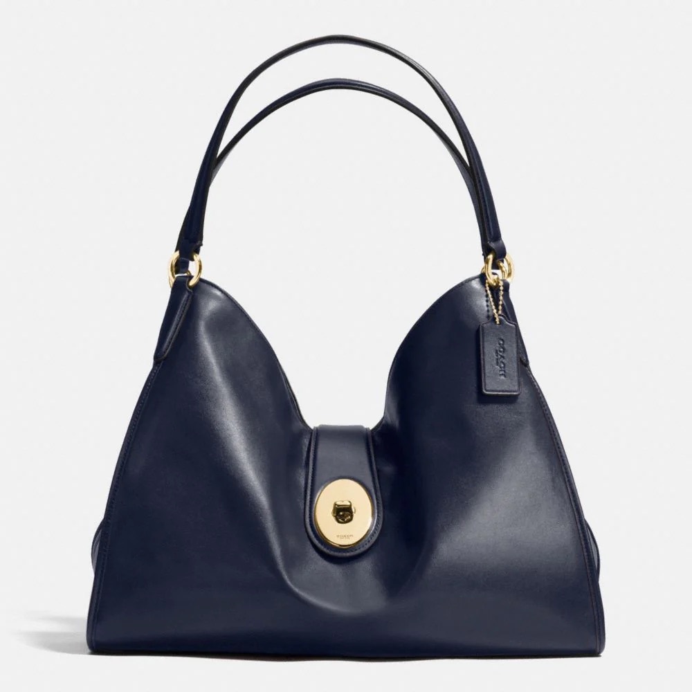 COACH MADISON CARLYLE SMOOTH LEATHER SHOULDER BAG